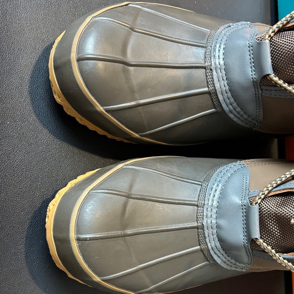 Sporto Women's Gray and Brown Chocolate Quilted Tall Winter Boots 9 waterproof - Picture 2 of 8